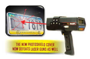 Anti Photo Radar License Plate Cover